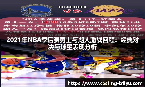 2021年NBA季后赛勇士与湖人激战回顾：经典对决与球星表现分析